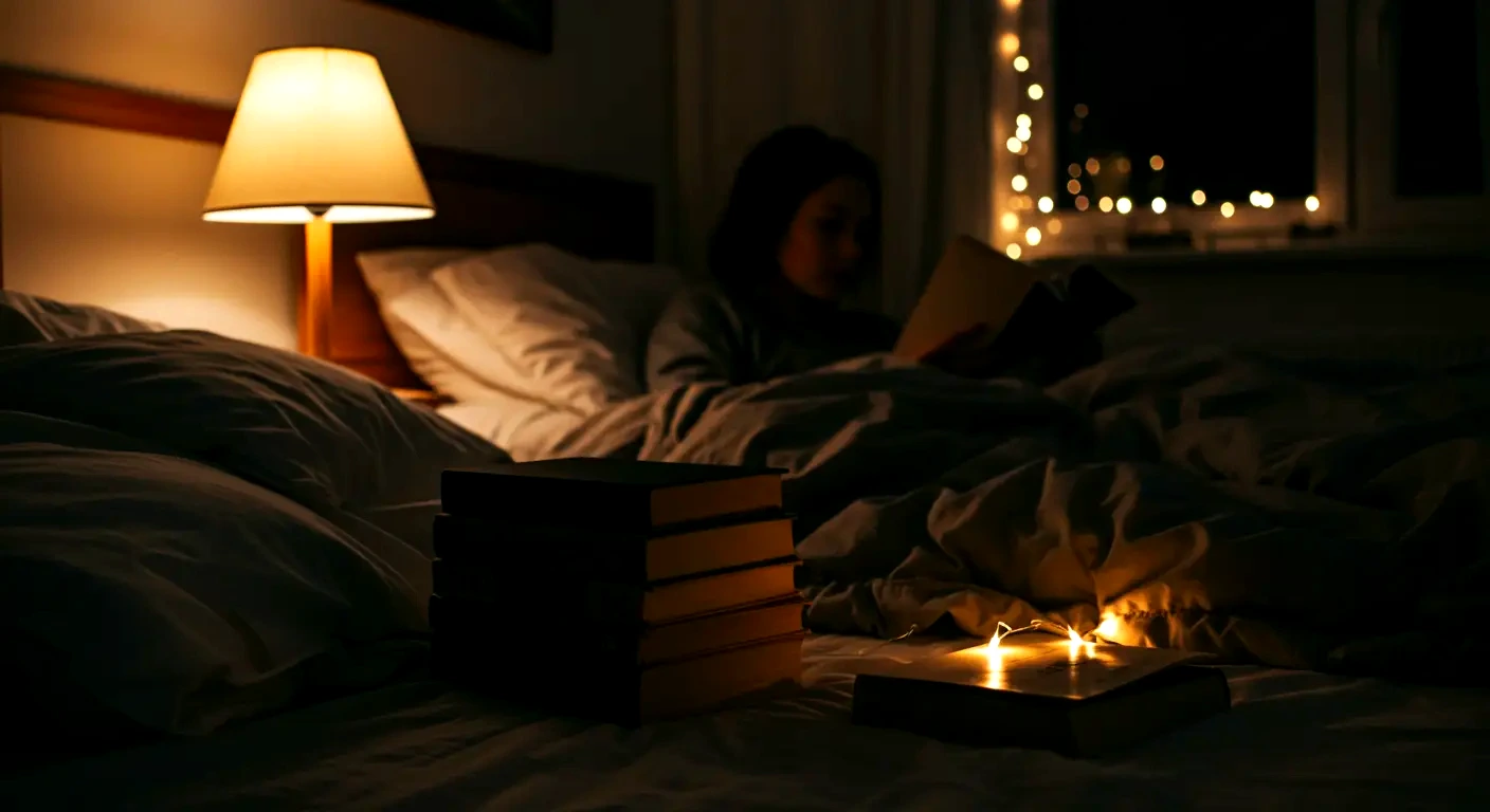 Relaxing wind-down routine before REM sleep